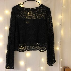 Lace Crop Top